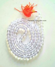 Crystal Quartz Mala, Style : Round Beads