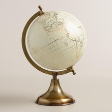 World Globe, Color : Brass Tpr