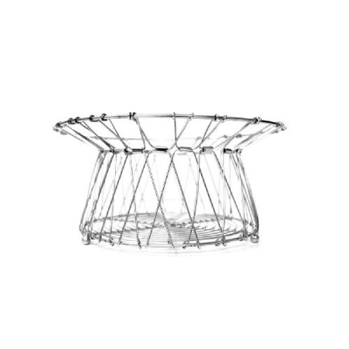 Handmade Iron Wire Folding Basket, Feature : Eco-Friendly