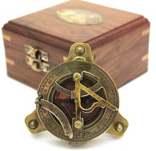 Calvin Sundial Compass With Box