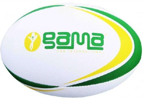 Rugby Ball Alpha, Synthetic Pimpled Rubber Grade I, 4 Ply, 4 Panel