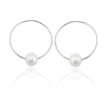 Elite Natural Freshwater Pearl Earrings, Occasion : Anniversary, Engagement, Gift, Party, Wedding