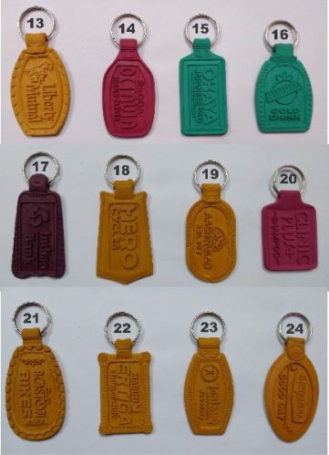 Polished Plain Promotional PVC Rubber Keychains, Shape : Multishape