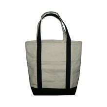 Cotton Canvas Boat Bag With Self Handle