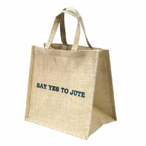 Eco-friendly Bag Bag With Jute Self Handle