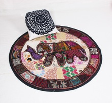 Elephant Zari Crafted Wall Hanging, For Hotel, Style Type : Traditional