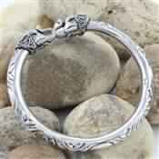 ANTIQUE 925 STERLING SILVER BANGLE