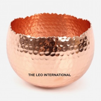 Metal COPPER CANDLE VOTIVE, For Home Decoration