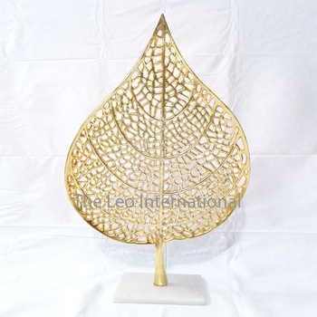 Metal Decorative Leaf Sculpture, Size : CUSTOMISED