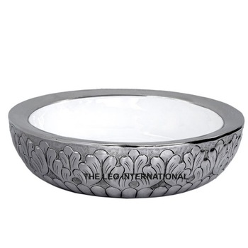 ROUND Handmade Metal Bowl, For Kitchenware