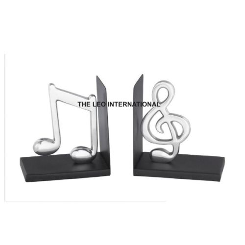 Music Sign Metal Bookend, Size : CUSTOMISED