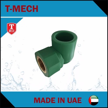 PP-R PPR Pipe Male Female Fitting, Brand Name : T-Mech
