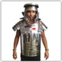 Roman Armour Jacket With Brass Work