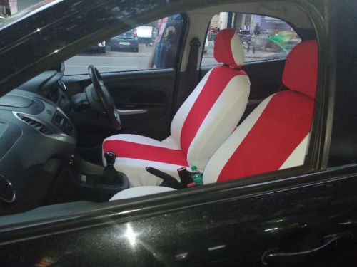 Plain Cotton Designer Car Seat Covers, Technics : Stitching