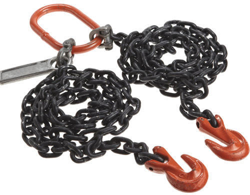 Metal Double Loop Sling Chain, For Lifting Pulling, Length : 1-5mtr