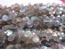 Labradorite Heart Faceted, Shape : Pear