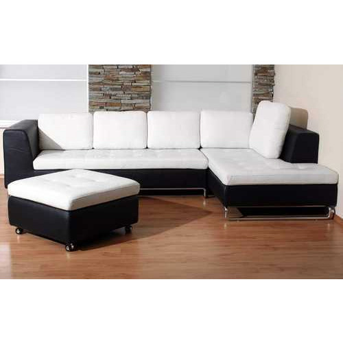 Wood Stylish Corner Sofa Set, For Houses, Hotels, Etc, Feature : Smooth Finish, Low Maintenance, Comfortable To Sit