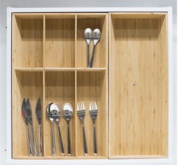 Polished Wood Cutlery Drawer, For Kitchen Use, Feature : High Quality, Non Breakable