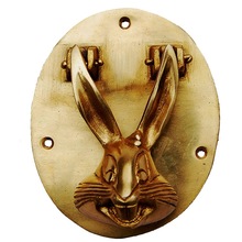 Animal Door Knocker Metal Brass, For Cabinet