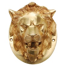 Lion Face Metal Door Knocker