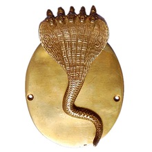 Brass Snake Door Knocker, For Cabinet, Drawer, Dresser, Wardrobe