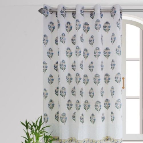 100% Cotton Printed Window Curtains, Technics : Woven