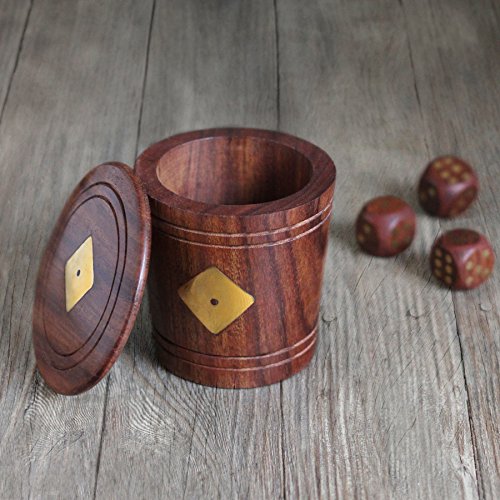 Wooden Dice Shaker