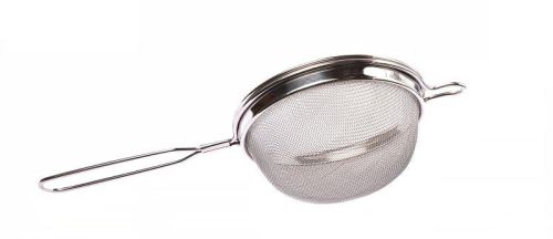 Round Stainless Steel Double Jali Strainer, For Tea Use, Feature : Durable, Heat Resistance