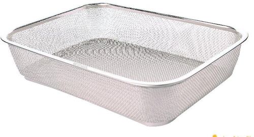 Rectangular Stainless Steel Flat Fruit Basket, For Kitchen Use, Feature : Corrosion Resistance, Rust Proof