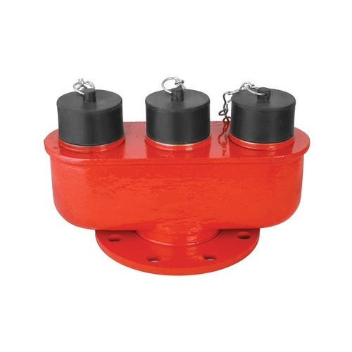 Three Way Fire Brigade Inlet, Feature : High Pressure Bearing Capacity, Kink Resistance