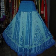 Polyester / Cotton Western Style Mini Skirts