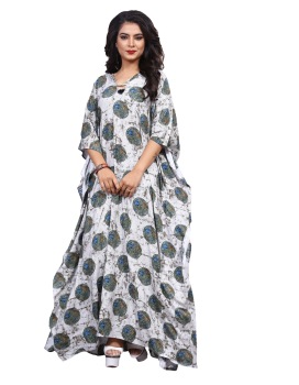 Cotton Digital Printed Kaftan Kurta, Size : Free Size