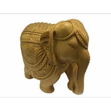 Vihaan Impex Handicraft Wooden Elephant