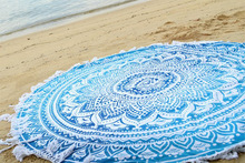 Round Tapestry Hippie Yoga Mat, Style : Plain