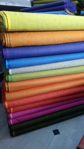 Plain Handloom Fabric, Width : 44-45'