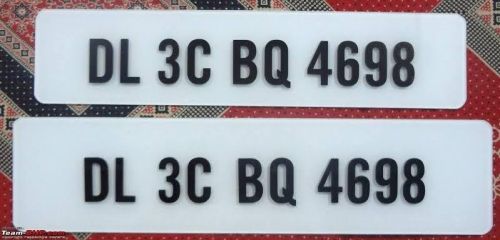 Number Plates