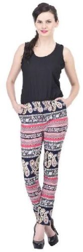 Black & Red Paisley Jumpsuit, Size : XS, XL, XXL