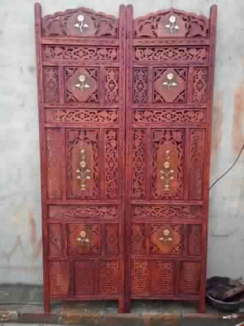 Wood Partition Screen