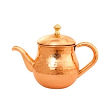Copper Steel Hammered Tea Pot Kettle, Capacity : Approx 30 Oz