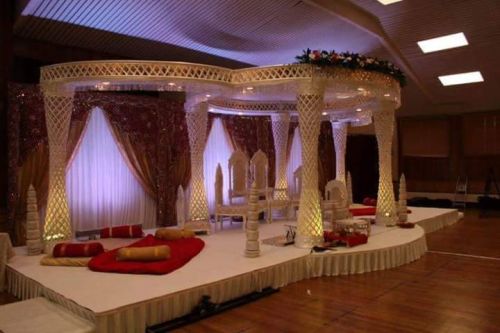 Jaali Style Wedding Fiber Mandap, Certification : ISO 9001:2008 Certified