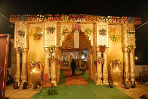 Wedding Entrance Gate For Wedding Decor, Size : H - 12ft X L - 18ft