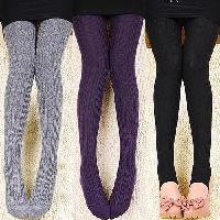 Plain Ladies Woolen Legging, Size : M, XL, XXL