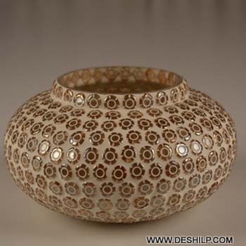 Mosaic Glass Vases Flower Vase, Style : AMERICAN STYLE