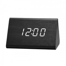 Sai Enterprises Wood Digital Table Alarm Clock, For Bedroom