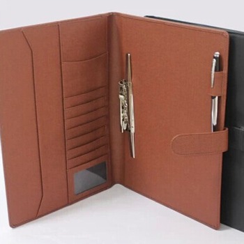 Leather Presentation Document File Folder, Size : Customized Size