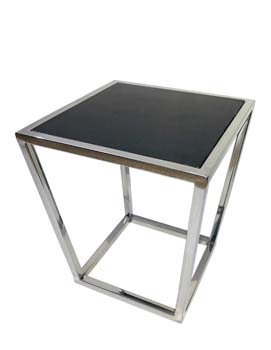 Rectangular Polished Metal Decorative Tables, For Home, Hotel, Office, Restaurant, Pattern : Plain