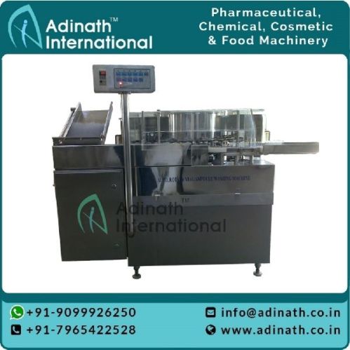 Semi Glass Vial Washing Machine