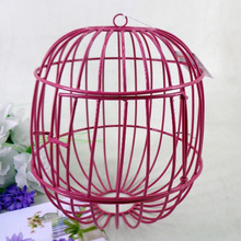 Red Coated Iron Decorative Bird Cage, Feature : Eco-Friendly