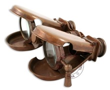 Brass/Glass BRASS FOLDING BINOCULAR