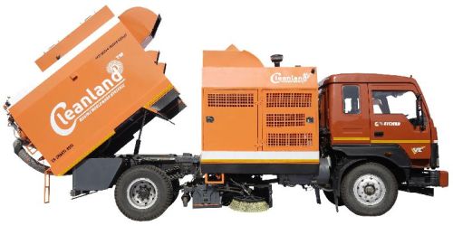 Truck Mounted Road Cleaning Machine, Certification : ISO 9001:2008 Certified